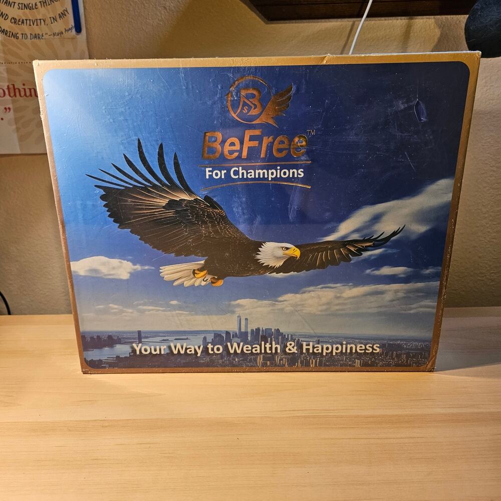 BeFree for Champions Financial Strategy Board Game *New & Sealed*